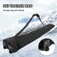 200cm ski towing bag with wheels ski bag for air travel foldable waterproof outdoor equipment ski bag
