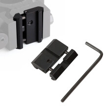 Dovetail to Picatinny Rail Adapter 11mm to 20mm Low Profile Snap-In Mount