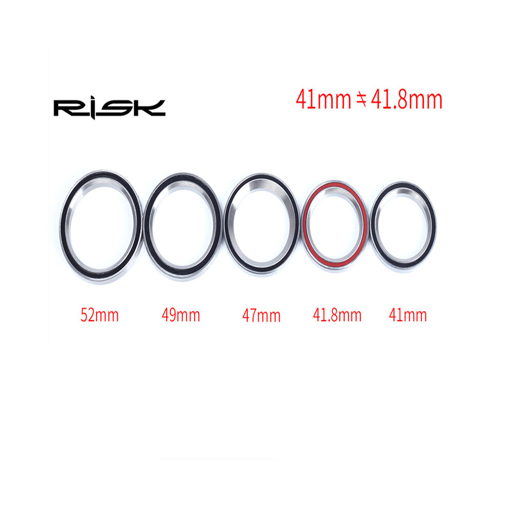 (41Mm) Risk Tapered Pipe Headset Bearings 41/41.8/47/49/52Mm Bicycle Repair Parts 110691550941