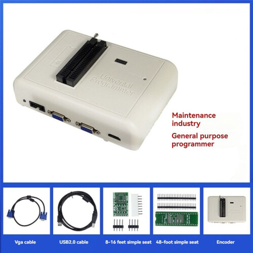RT809H EMMC-Nand FLASH Programmer with Adapters BGA48 TSOP48 High Precision Tool for Programming 1