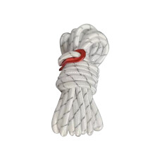 (White) 4M outdoor camping rope tent fixed rope reflective camping accessories 4mm