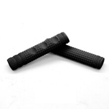 (Black) Non-Slip Silicone Bicycle One-Piece Brake Grip Cover & Protector