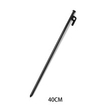 (40cm) Outdoor multifunctional tent ground pegs metal canopy beach fixing camping