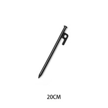 (20cm) Outdoor multifunctional tent ground pegs metal canopy beach fixing camping