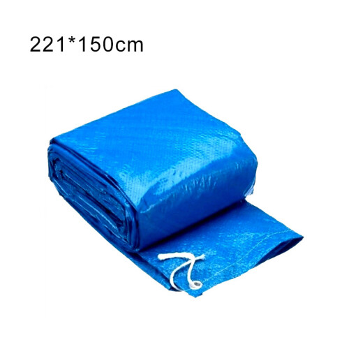 (rectangle450*220cm) Large Size Swimming Pool Square Ground Cover Dustproof Floor Mat 1