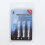 (blue) 3PCS Crossbow LED Lighted Nocks 6.2mm Bowstring Activated For Compound Bow Archery 1