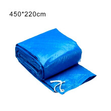 (rectangle450*220cm) Large Size Swimming Pool Square Ground Cover Dustproof Floor Mat