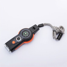 7 in 1 Whistle W/ Compass&Thermometer Outdoors Emergency Survival Gear