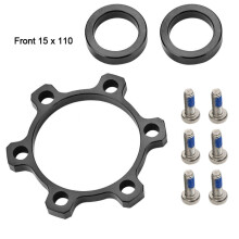 (F/15*110) Front Hub Adapter Thru Axle 15mm x 100mm to 110mm for Boost Fork Conversion Kit