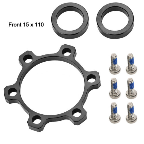 (F/15*110) Front Hub Adapter 15mm x 100mm to 110mm for Boost Fork Conversion Kit