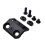 (Sand) M-LOK & Keymod Rail Mount for M300/M600 Flashlights, OffSet Streamlight Mount 5