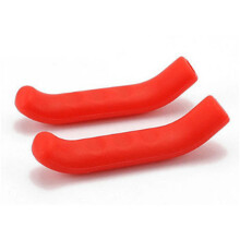 (Red) Brake Lever Grip Protectors Silicone Protectors Mountain Bike Accessories