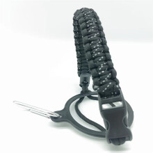 (Black Dot) Sport Water Bottle Rope Handle Braided Rope Handle Water Bottle Carrying Cord
