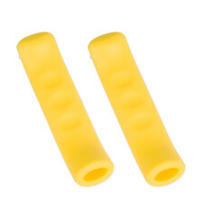 (Yellow) Brake Lever Grip Protectors Silicone Protectors Mountain Bike Accessories