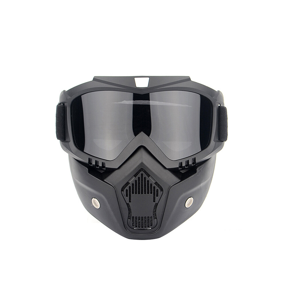 (Gray) Winter Snow Sport Goggles Skiing Snowboard Snowmobile Facial Mask Sunglasses-image-OPC-PVV7B9P-NEW