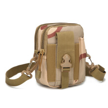 (Camouflage 2) Outdoor Hunting Sports Phone Pouch Running Belt Bag Holster With Shoulder Strap