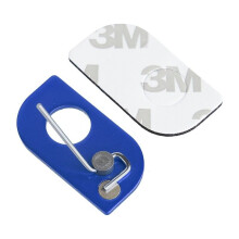 (Blue) 1pcs Archery Arrow Rest Sticky Aluminum alloy for Recurve Bow Hunting Shooting