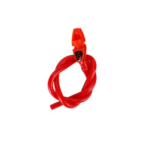 (Red) 1pc Archery Tube Peep Sight-Hole Size Rubber Tubing Compound Bow