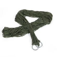 Outdoor Sport Hammock for Camping | Durable Nylon Mesh with Rope & Hook