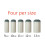 20 Pcs 9-13 mm Pool Cue Tips Pool Stick Tips Slip on Cue Tips Replacement Pool 1