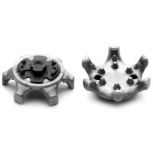 (Silver) For Golf Shoe Spikes Golf Training Pins Cleat Screw-in Removal Replacement Set 30PCS