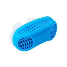 Dispositivo antirronquidos. Silicona de grado alimenticio + ABS. Etiqueta azul purificadora de aire.