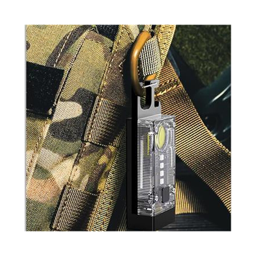 Mini Usb Rechargeable Led Flash Cob Work Lamp Torch Portable Keychain Light 110691558817