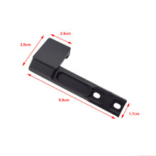 Flashlight Holder(Rail Version)Metal Extension Rail Holder For M300M600 Flashlight Base