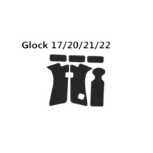 (G26/27/33) 2Pcs Non-Slip Rubber Grip Tape for Glock 17/19/26/33/38 Anti-Wear Protection