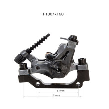 (Rear part(F180 R160)) MTB Disc Brake Mechanical Front & Rear Disc Brake Caliper Bicycle Accessories