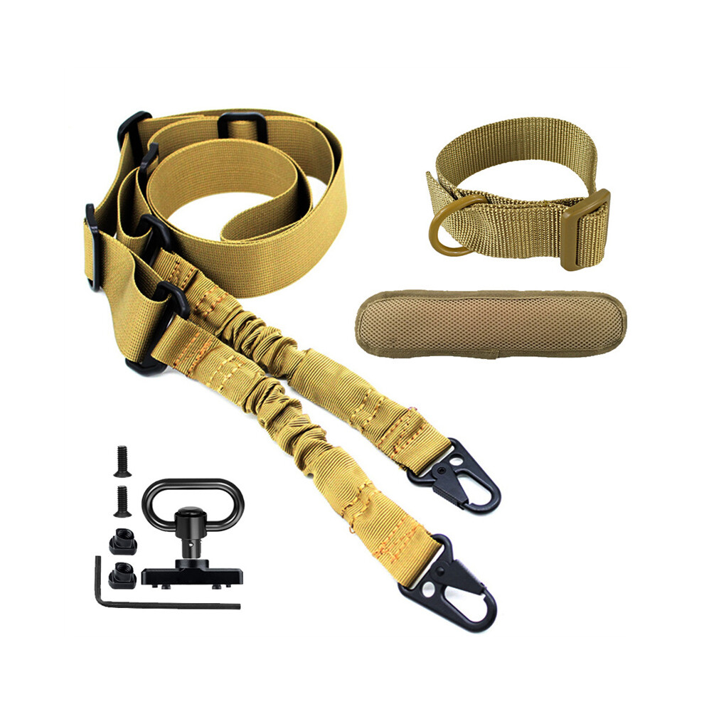 (Khaki) DSLR Camera Strap - Neck & Shoulder Sling Belt for Sony, Canon & More
