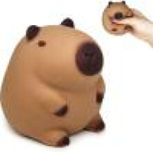 Capybara Squishy Stresszlabdák Állatoknak való Squeeze Fidget Játékok Puha TPR Szenzoros Tésztalabdák Gyerekeknek Tizenéveseknek P