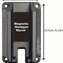 (Single-seat) Pistol Magnet Gun Mount Concealed Magnetic Holder For Magnetic Holster Car Wall