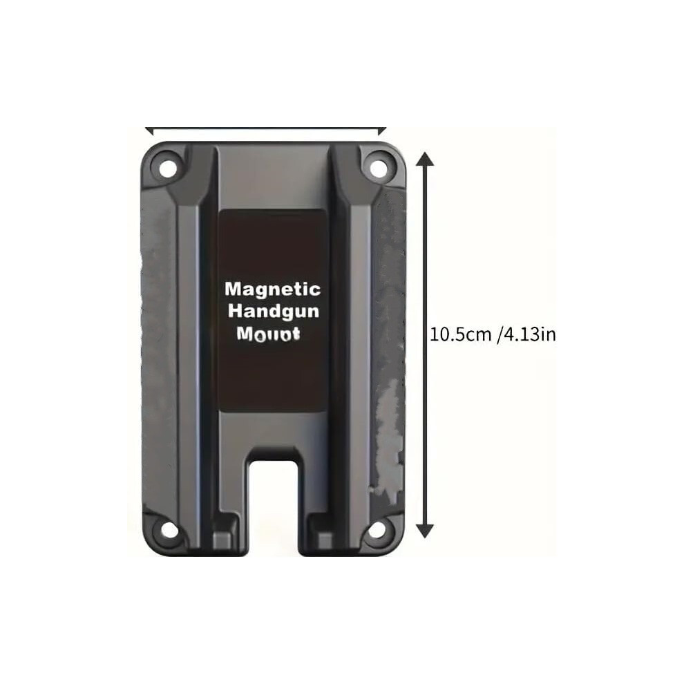 (Single-Seat) Pistol Magnet Gun Mount Concealed Magnetic Holder For Magnetic Holster Car Wall 110691564894