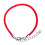 Men's Red Adjustable Cord Bracelet ZB0367 1