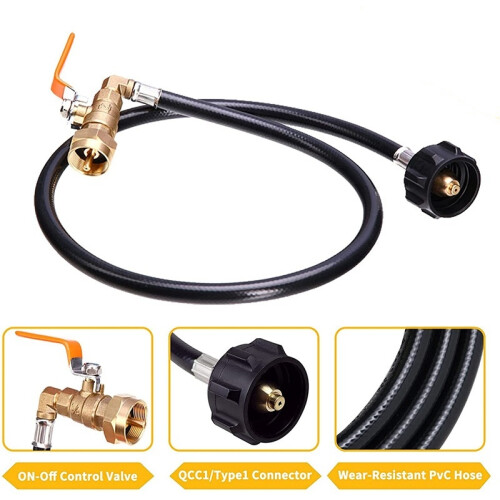 1PCS Propane Tank Refill Adapter Kit