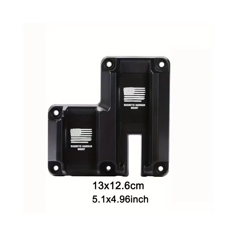 (Single-Seat) Concealed Magnetic Pistol Holder For Car & Wall - Gun Mount Magnet Holster 123643801480