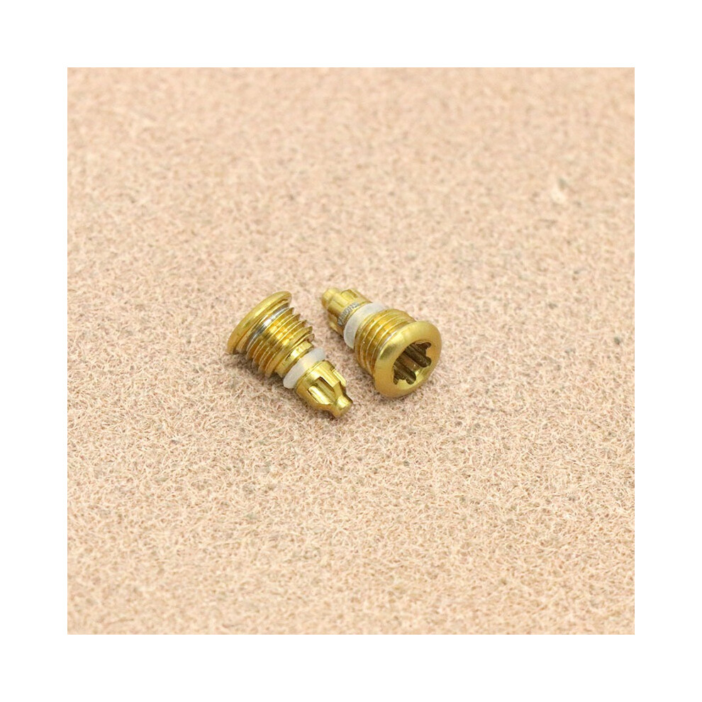 (Gold) 2Pcs For Magura Mt2 Mt4 Mt5 Mt7 Mt8 Brake Seal Oil Plug Titanium Alloy Screw Gold 110691564573