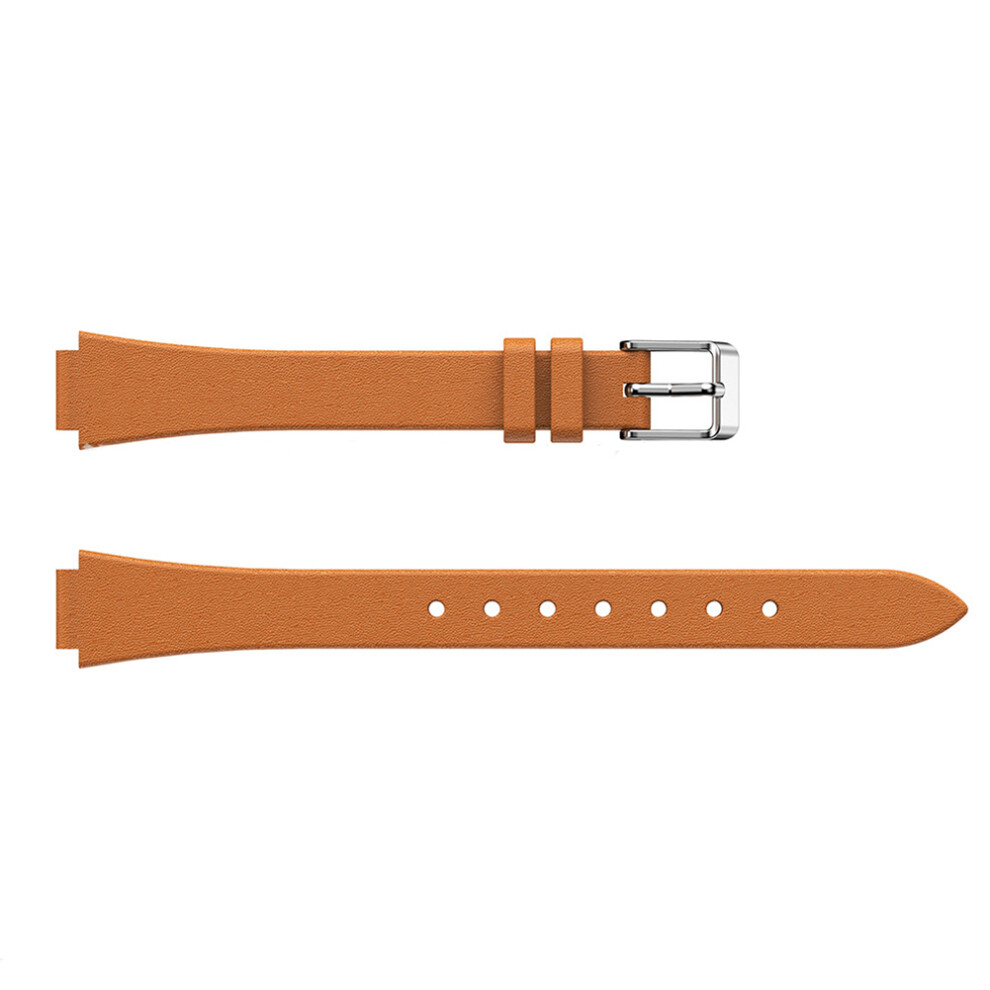 (Brown) Luxury Leather Band Replacement Wristband Strap For Fitbit Inspire / Inspire Hr 110691566270