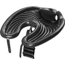 Draagbaar haarwasbad - Shampoobad - Opblaasbaar haarwasbad - PVC - Zwart -