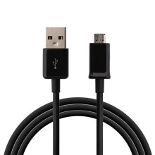 Kompatybilny z kablem GPS Garmin dezl 560LMT-760LMT-770LMT-780 LMT-D-LGC1000-LGV800-dezlCam 785 LMT-D-LMT - micro usb czarny 1m Phonillico