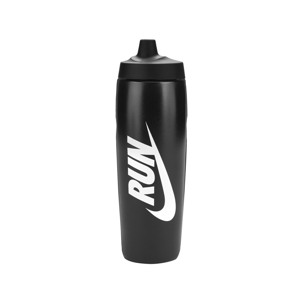 Nike Refuel Bottle 24 Oz Graphic Sp Black / Black / (White)