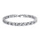 Armband - 21cm - Rostfritt stål - Silver - Elegant gåva 1