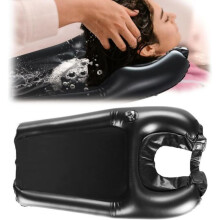 Lavabo gonfiabile per capelli, lavabo portatile per shampoo ideale per donne in gravidanza e persone allettate, facile da pulire.