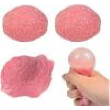 Brain Squishy Stress Ball Soft Splat Fidget Toy Realistická falošná mozgová senzorická úľava od stresu Halloween rekvizita pre do