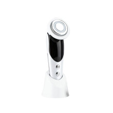 Facial Massager for Anti-Aging & Skin Rejuvenation with Dual LED Therapy White