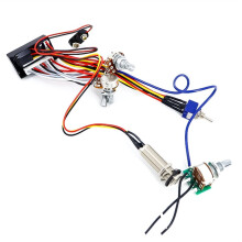 Pre-Wired 3-Band Active & Passive EQ Equalizer Kit for Electric Bass Guitars Complete Preamp Circuit