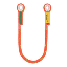 Klimlijn met Veiligheidskoord, 10,5 mm, Statisch Touw, 20 KN, Beschermende Oog-Tot-Oog Bevestiging, Voorgenaaide Koordlus, Bergbeklimmersuitrusting