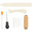11Pcs Book Binding Kits Waxed Cotton Thread Plastic Bone Folder Paper Creaser Sewing for DIY Bookbinding  Sewing 1