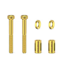 RISK M5x40mm Bicycle Computer Mount Fixing Bolts Road MTB Bike Stem Speedometer Holder Fixed Screws B